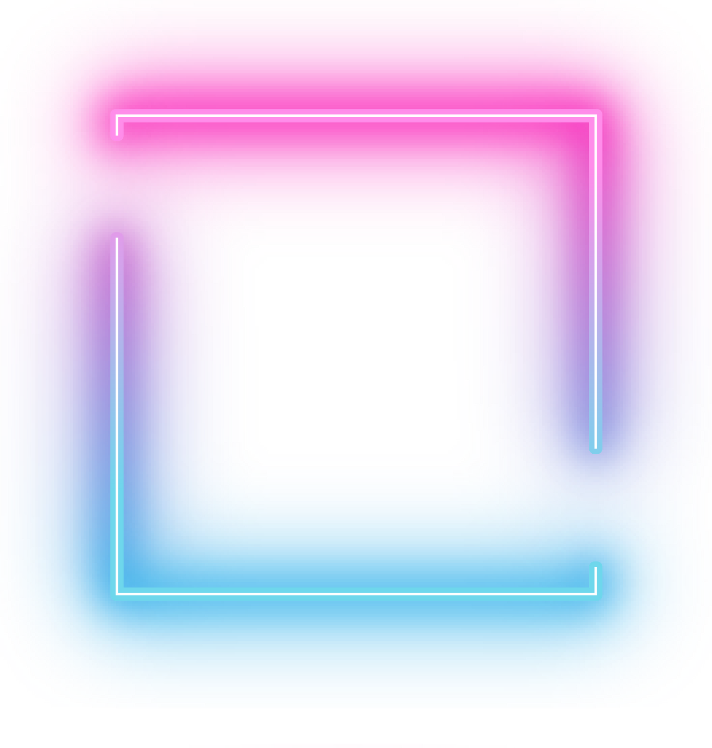 Pink and Blue Neon